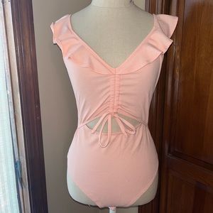 Peach Bodysuit